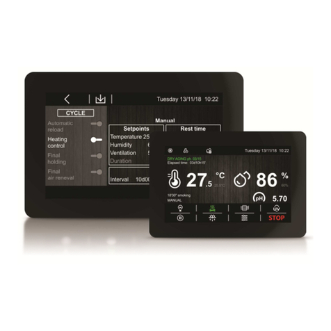 Evco Vcolor 539 Series User guide