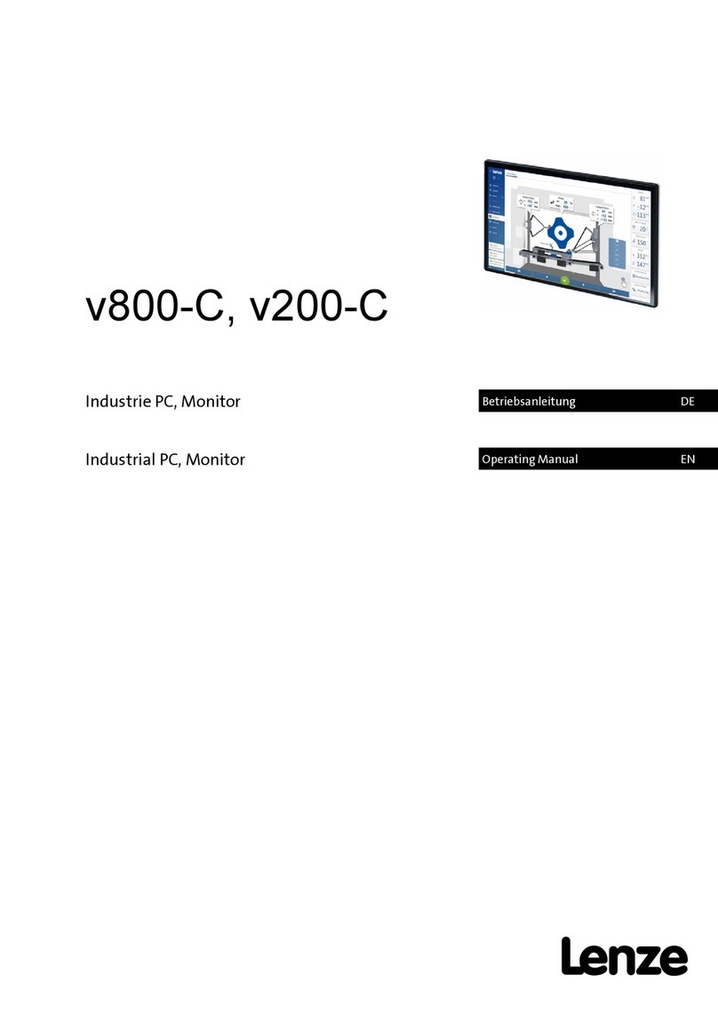 Lenze v200-C operating manual