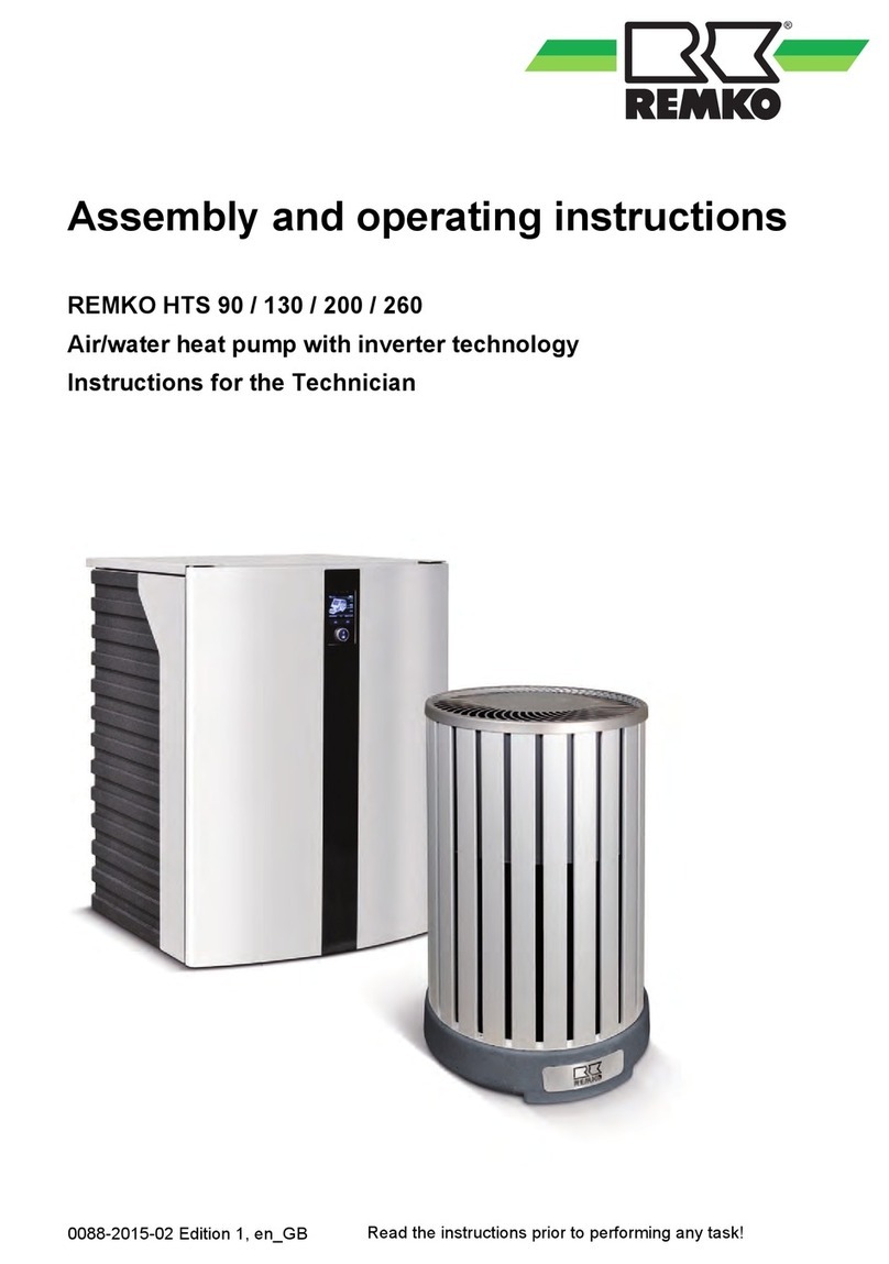 REMKO HTS 90 User manual