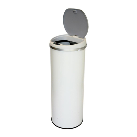 Itouchless Touchless Trash Can MT08RW User manual