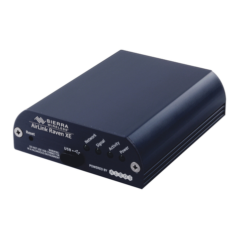 Sierra Wireless AirLink Raven XE User manual
