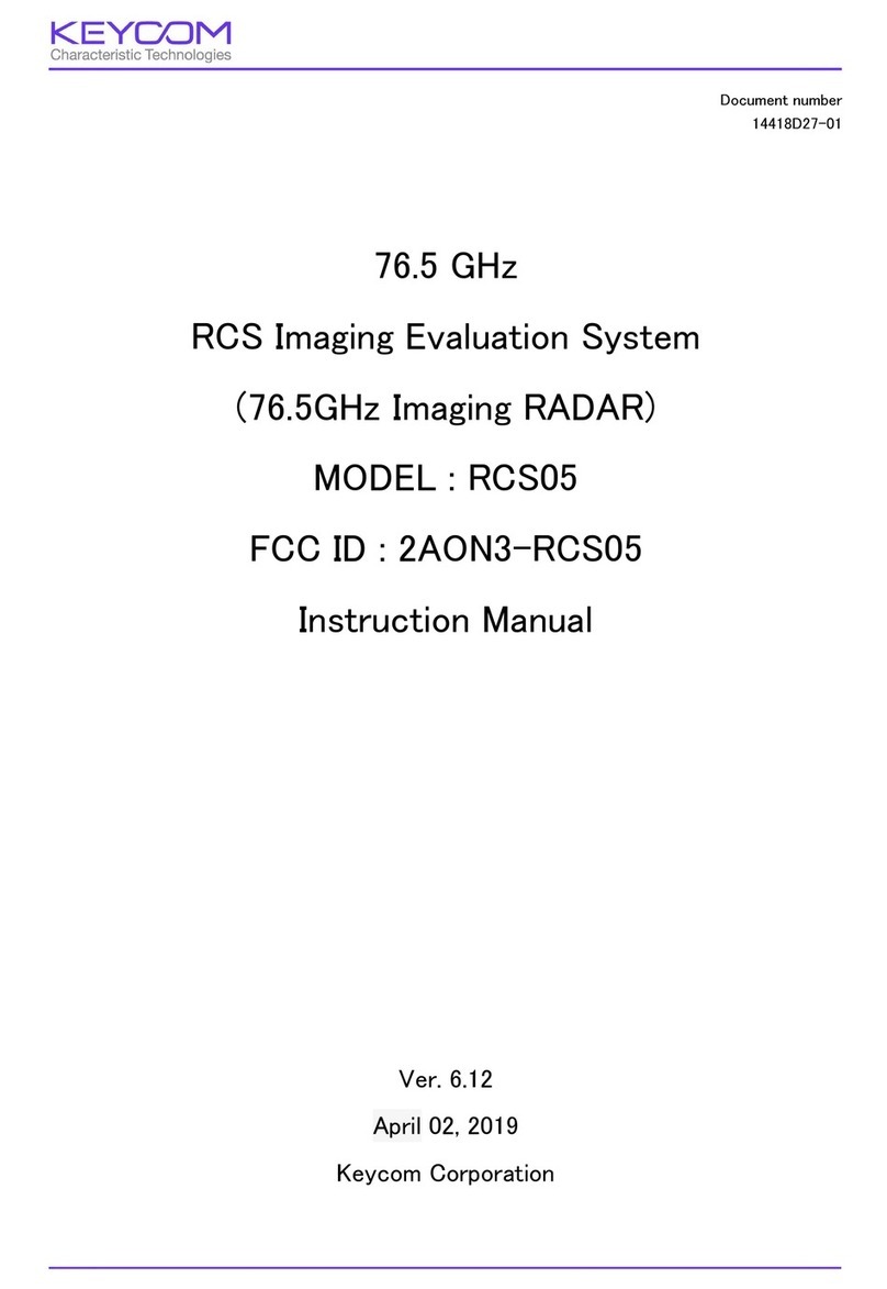 Keycom RCS05 instruction manual