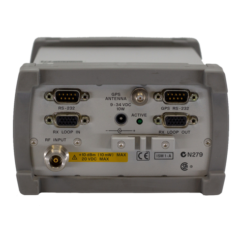 Agilent Technologies E7490A User manual