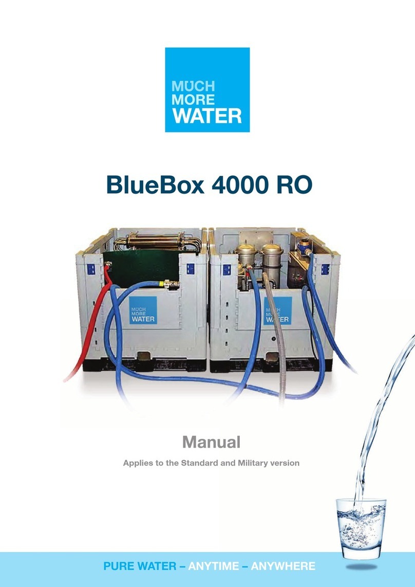 Much More Water BlueBox 4000 RO manual Much More Water BlueBox 4000 RO manual