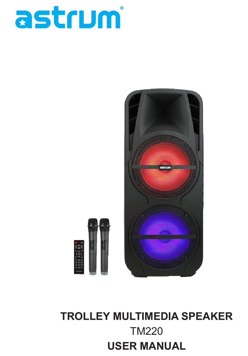 ASTRUM TM220 user manual