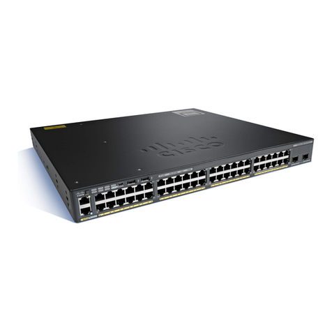 Cisco Catalyst 2960-X Installation instructions