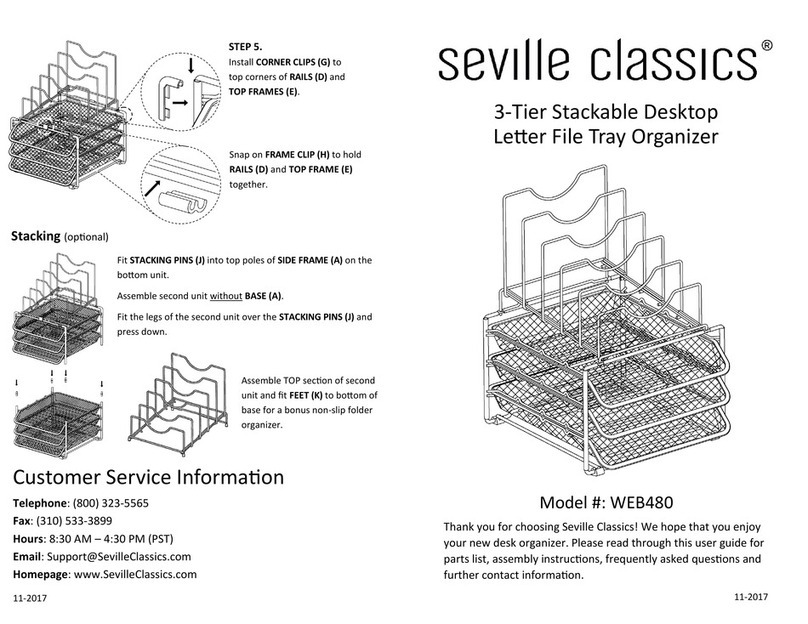 Seville Classics WEB480 user guide