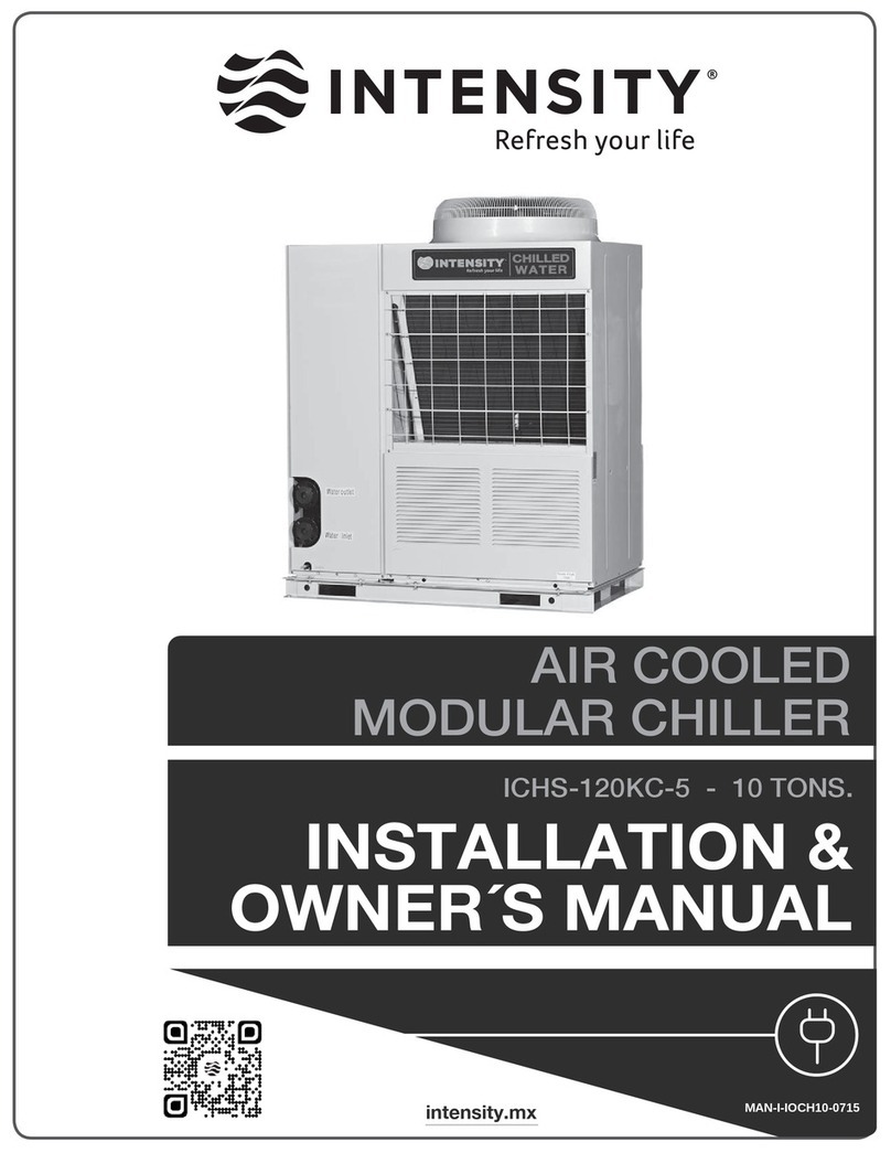 intensity ICHS-120KC-5 Installation & owner's manual intensity ICHS-120KC-5 Installation & owner's manual