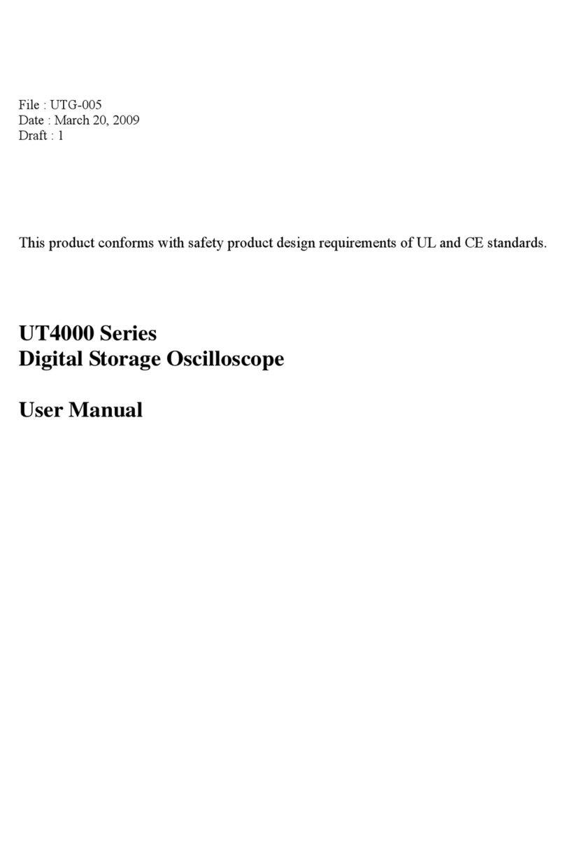Uni-Trend UT4000 Series User manual