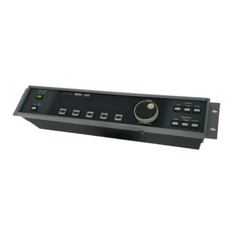 Advanced Energy MDX II user manual