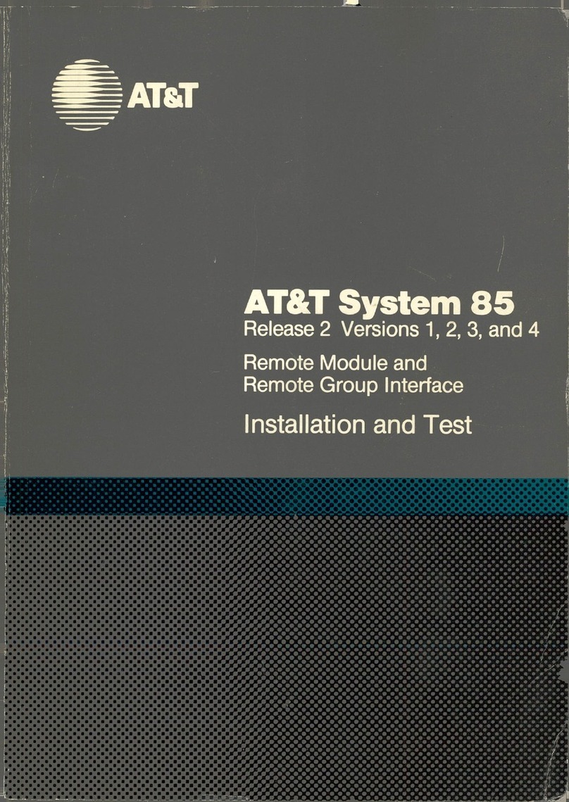 AT&T System 85 Installation and Test