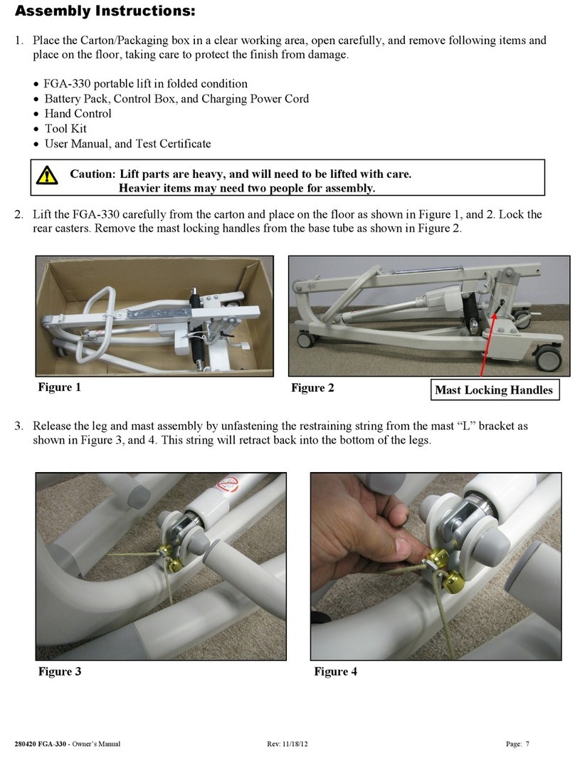 Prism Medical FGA-330 Assembly instructions