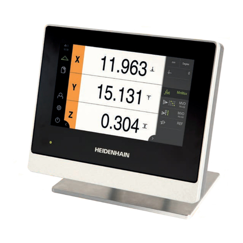 HEIDENHAIN QUADRA-CHEK 2000 User manual