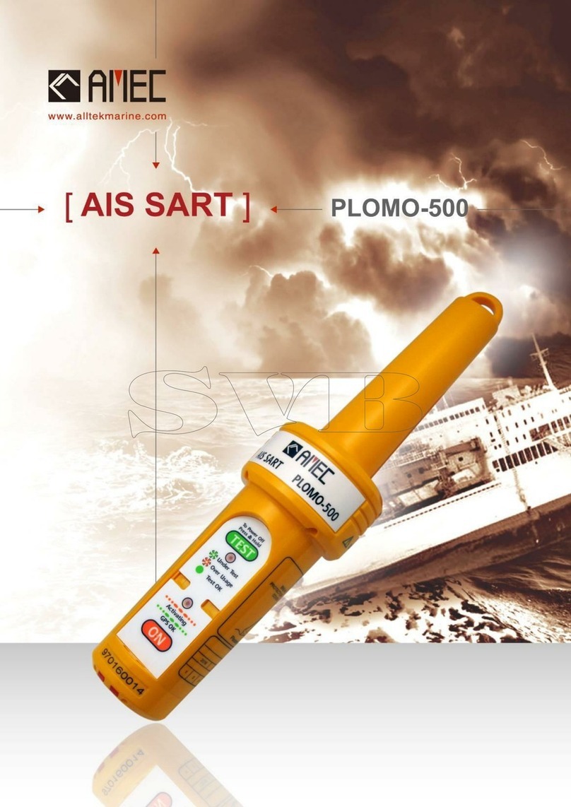AMEC AIS SART PLOMO-500 manual
