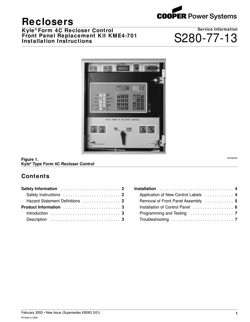 Cooper Kyle Form 4C installation instructions