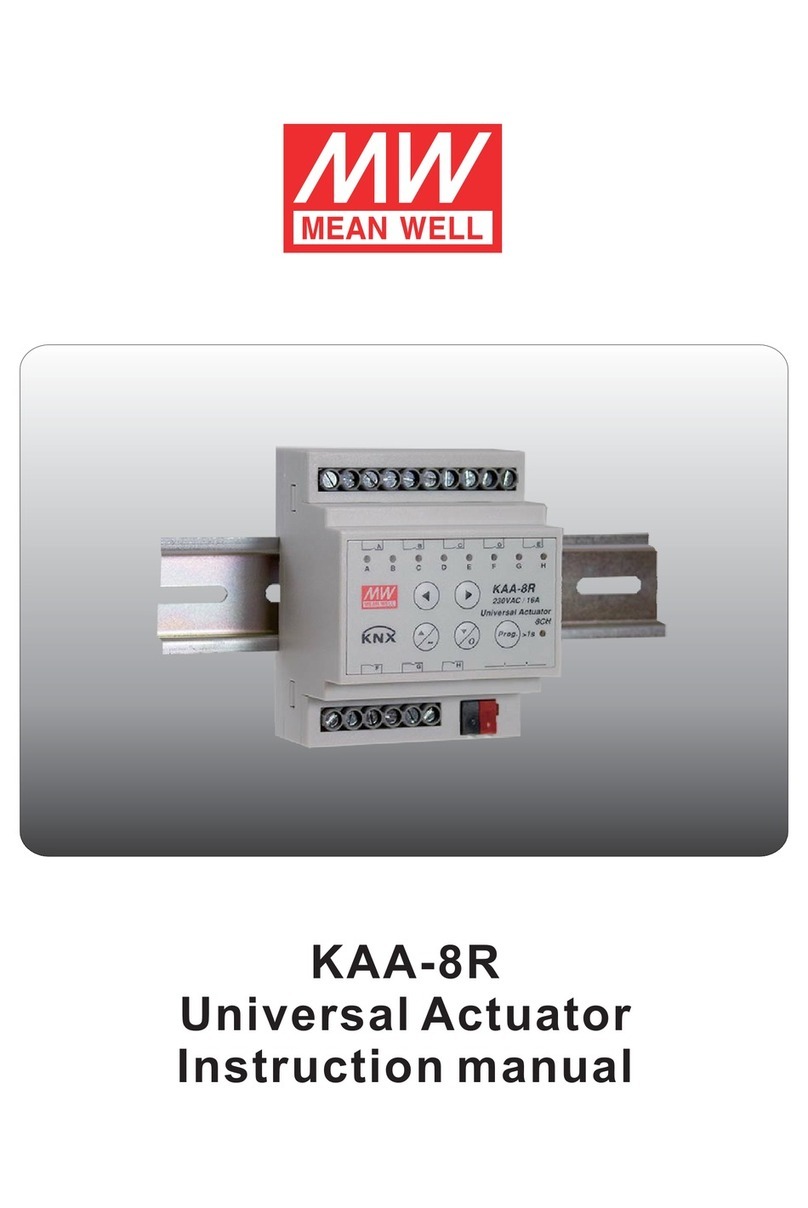 Meanwell KAA-8R Series instruction manual