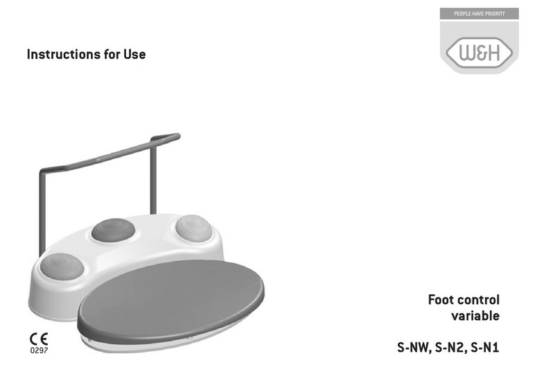 W&H S-NW Instructions for use