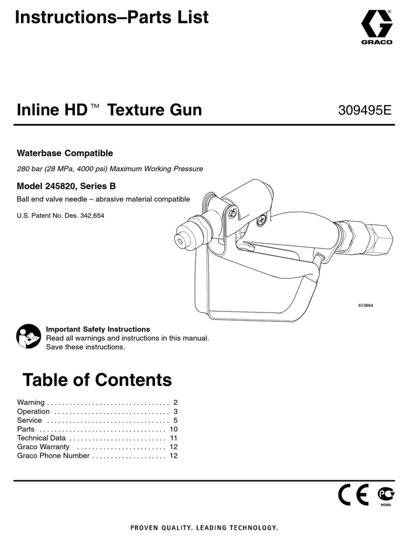 Graco Inline HD 245820 Operation manual