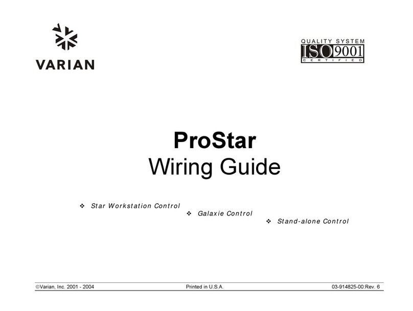 Varian ProStar User manual