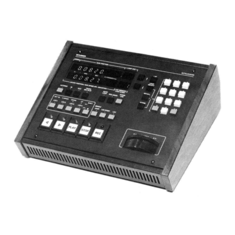 Studer A812 operating manual