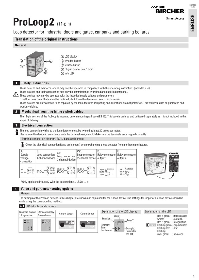 BBC Bircher ProLoop2 User manual
