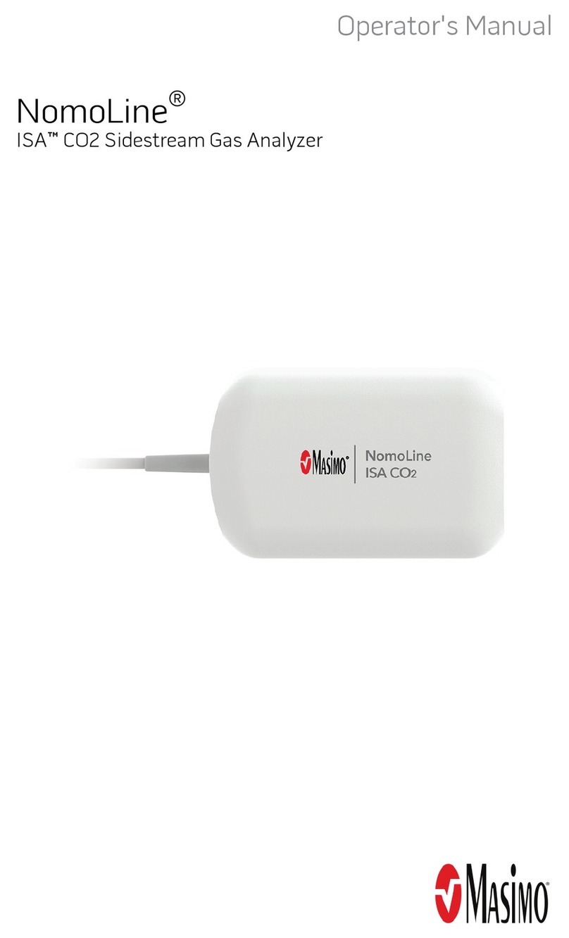 Masimo NomoLine ISA CO2 Operator's manual