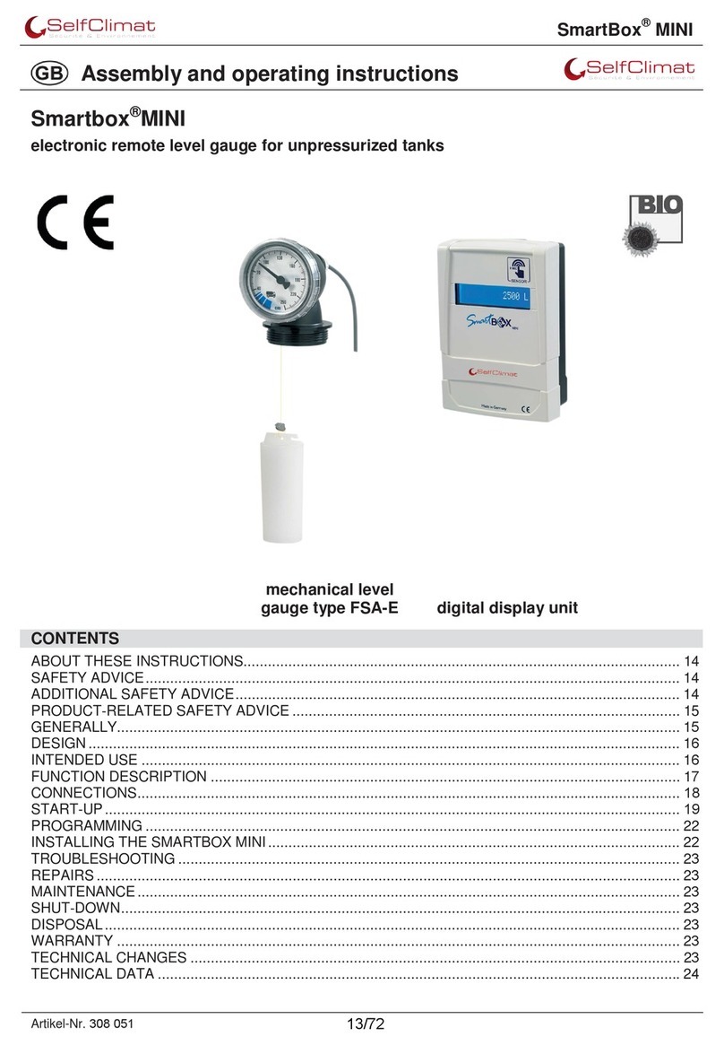 Self Climat Smartbox MINI Assembly and operating instructions