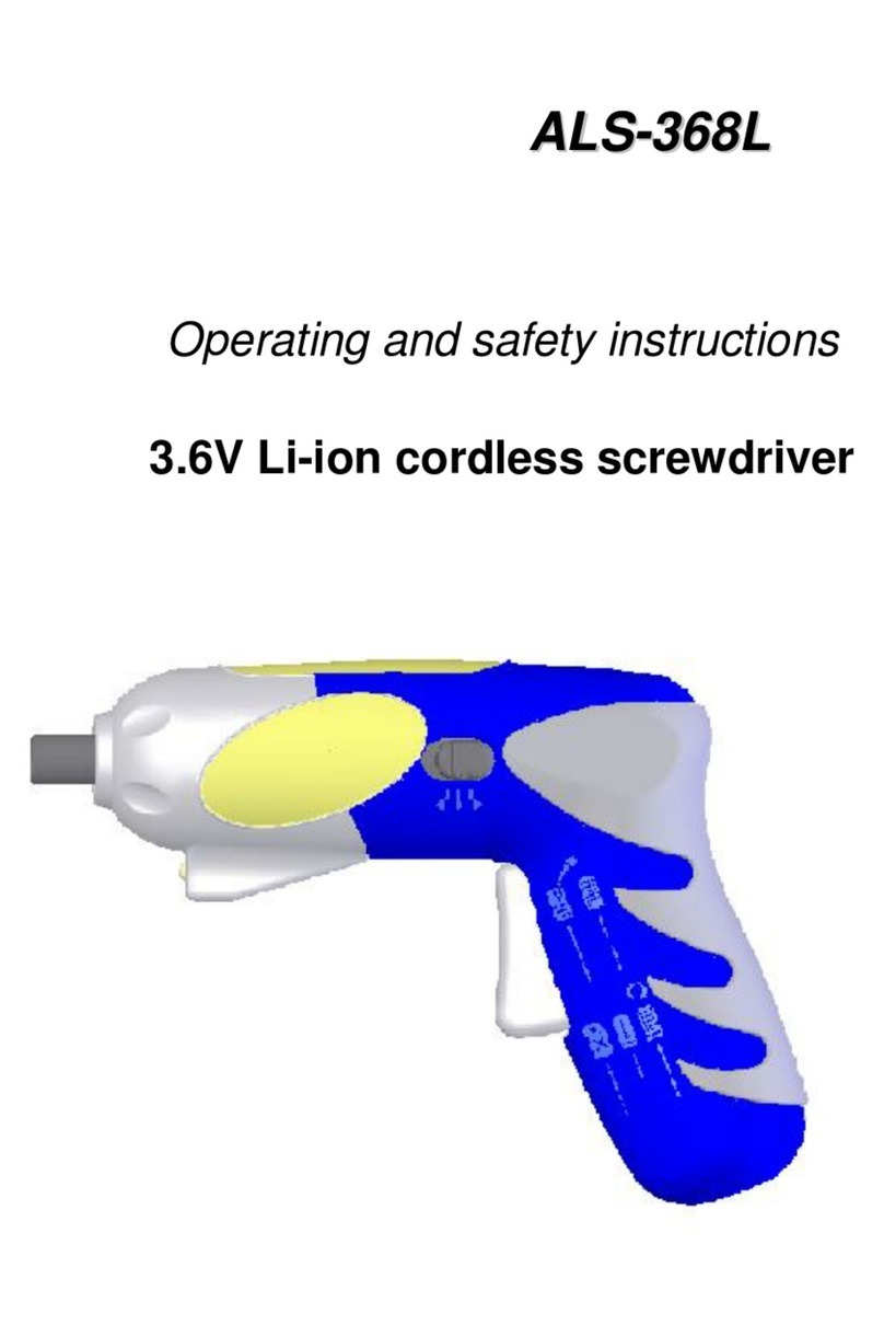 AEBOS Technology ALS-368L Operating and safety instructions