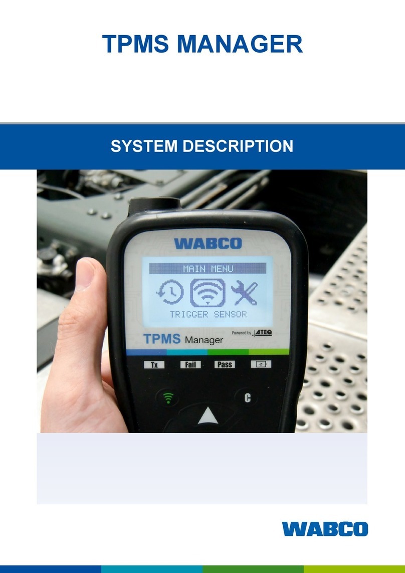 WABCO TPMS MANAGER User guide