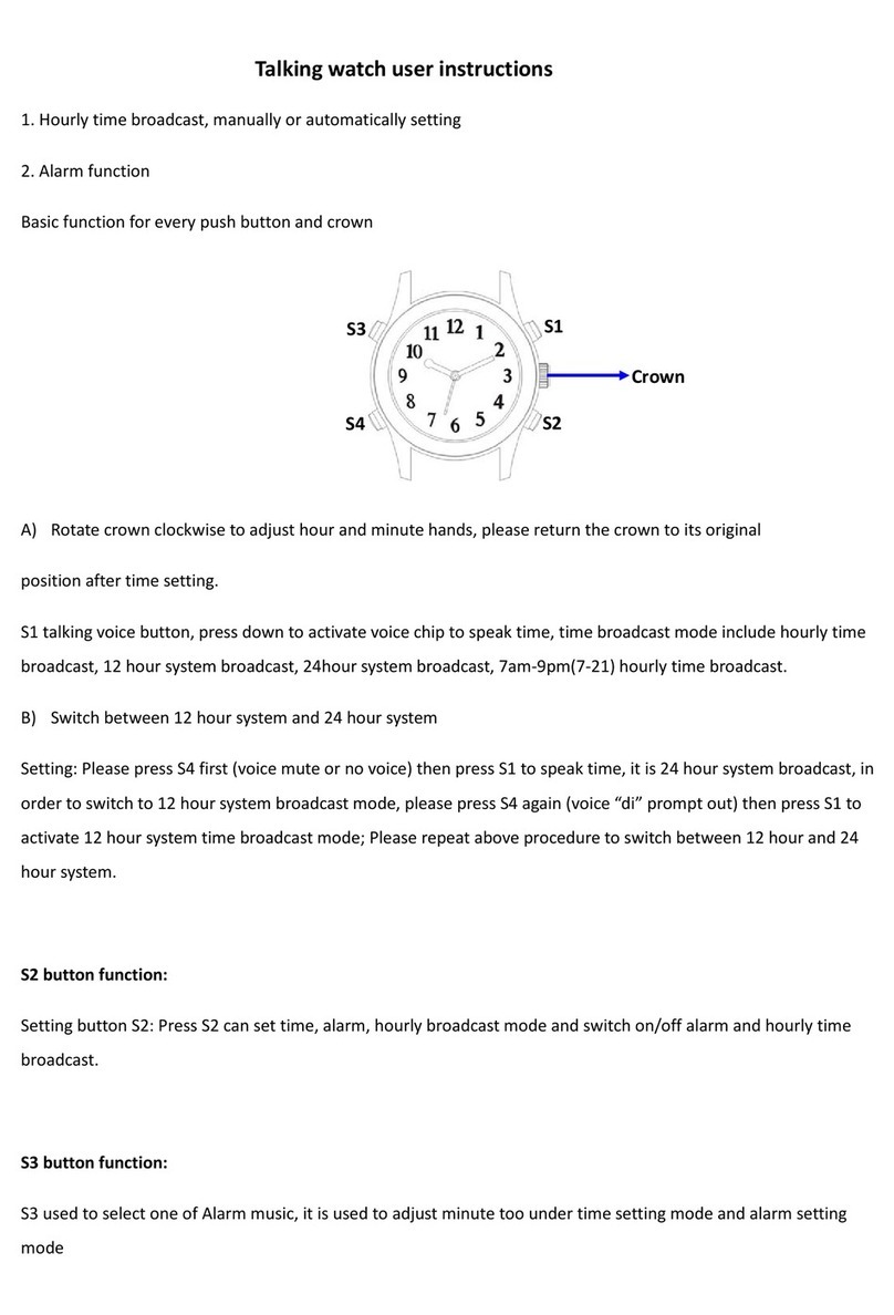 TabTimer TTW-LVTW User instructions