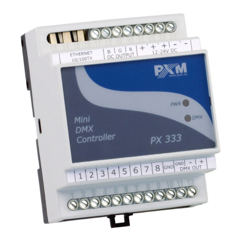 PXM PX333 User manual
