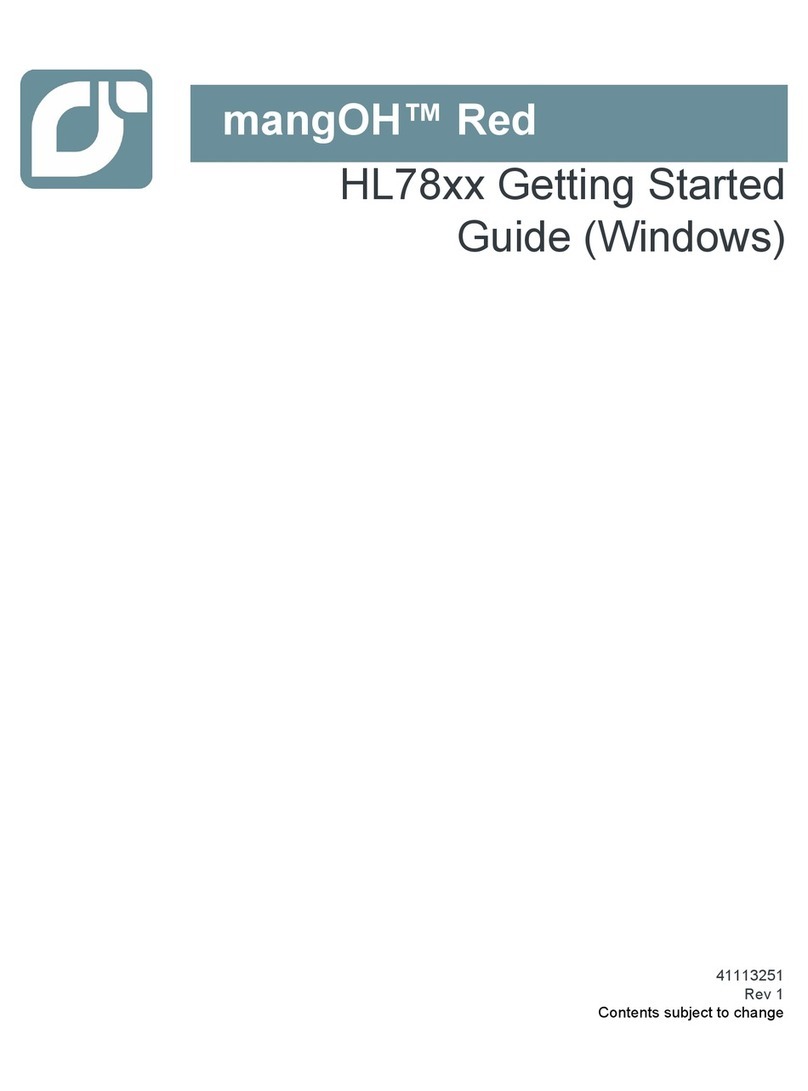 Sierra Wireless mangOH Red HL78 Series User manual Sierra Wireless mangOH Red HL78 Series User manual