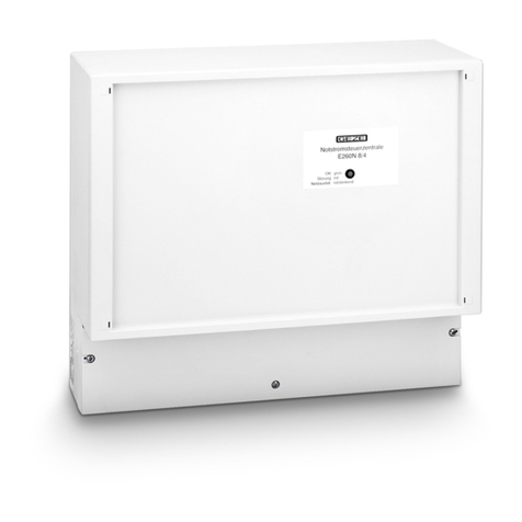 GEZE E 260 N4 Installation and operating manual