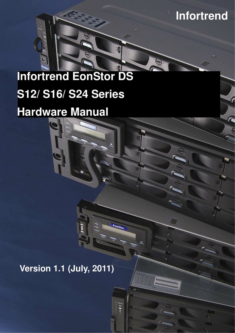 Infortrend EonStor DS S12 Series Hardware manual