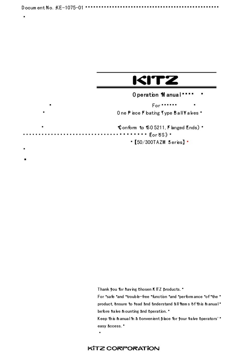 Kitz 150TAZM Series Operation manual
