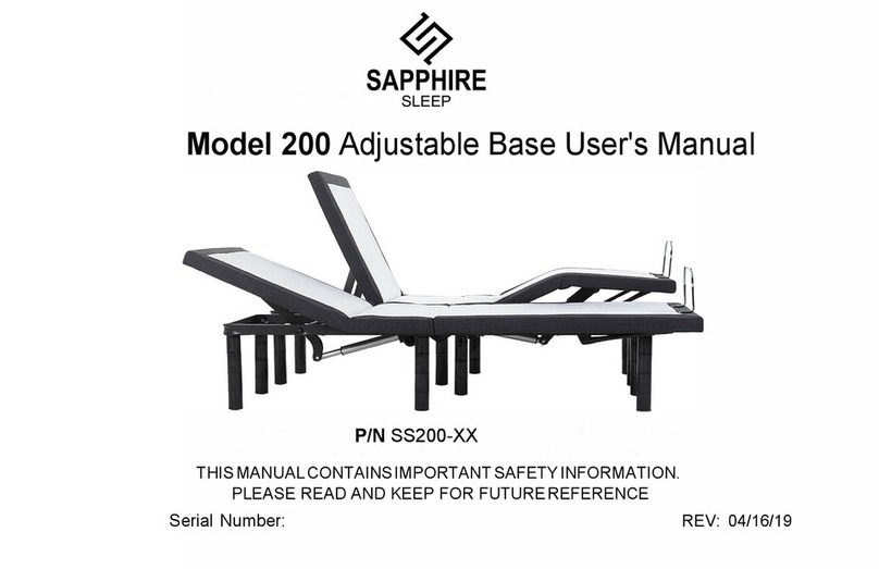 Sapphire Sleep 200 user manual Sapphire Sleep 200 user manual