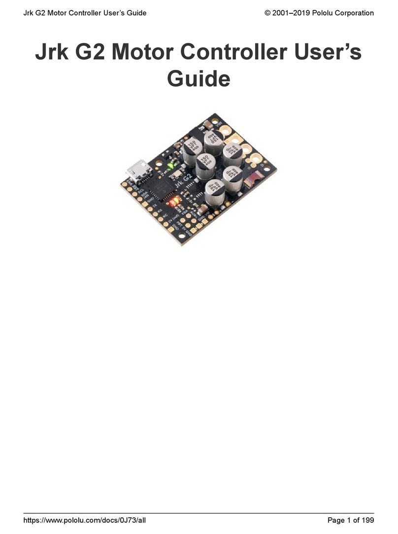 Pololu Jrk G2 21v3 user guide