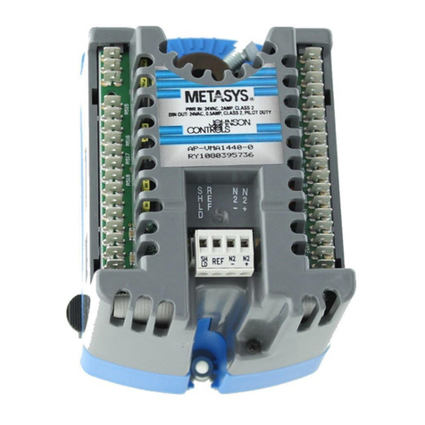 Johnson Controls VMA 1410 Installation guide