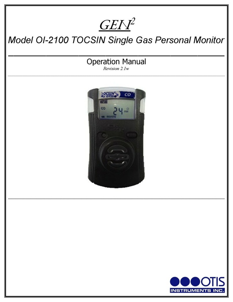 OTIS OI-2100 TOCSIN User manual