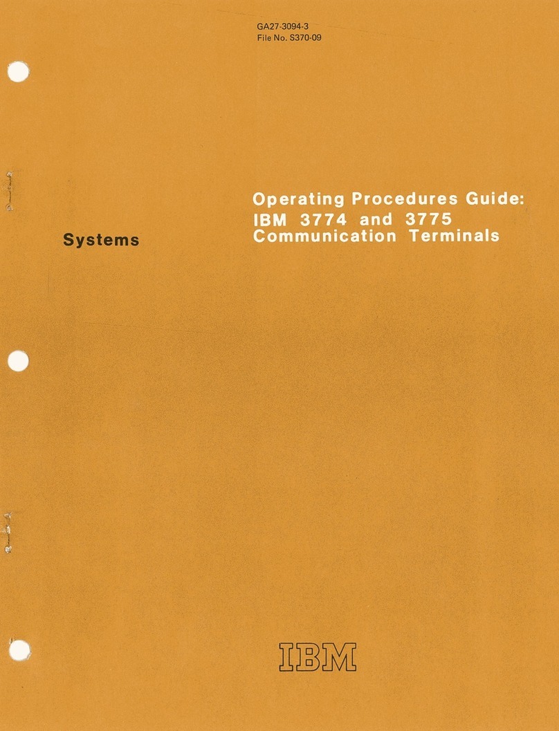 IBM 3774 Manual IBM 3774 Manual