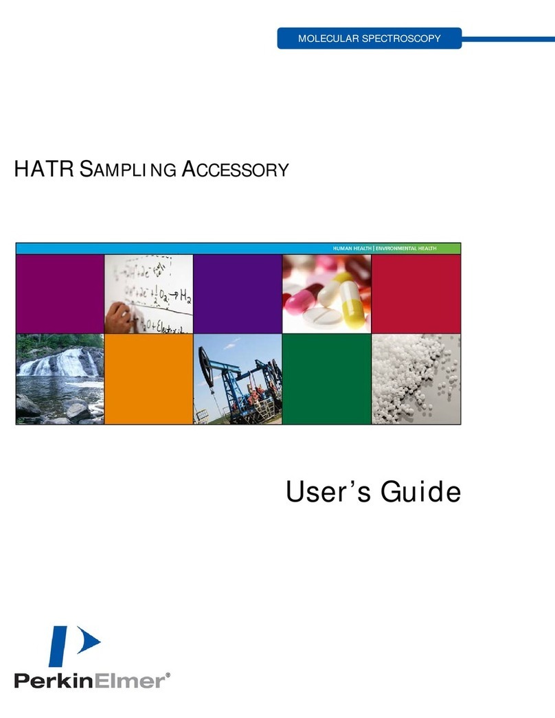 PerkinElmer HATR Sampling Accessory User's Guide