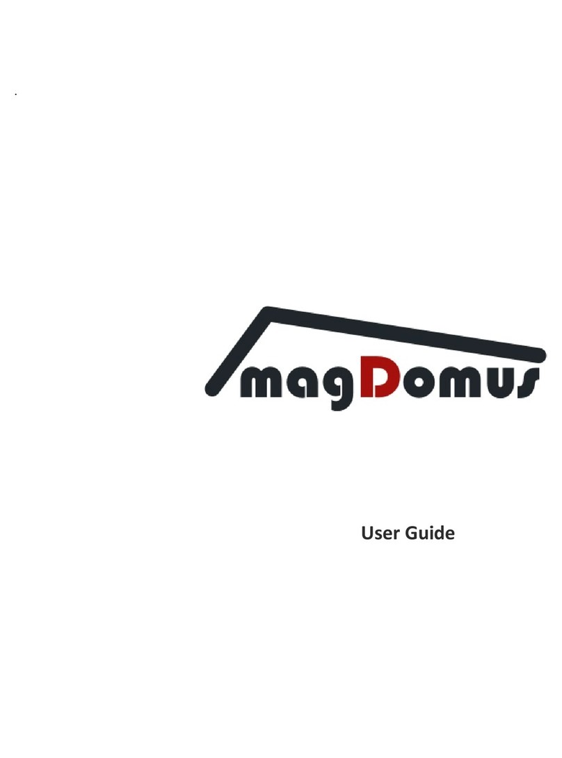 Magnocomp magDomus MGD2 Series user guide