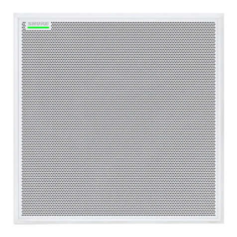 Shure Microflex Advance MXA910 User manual
