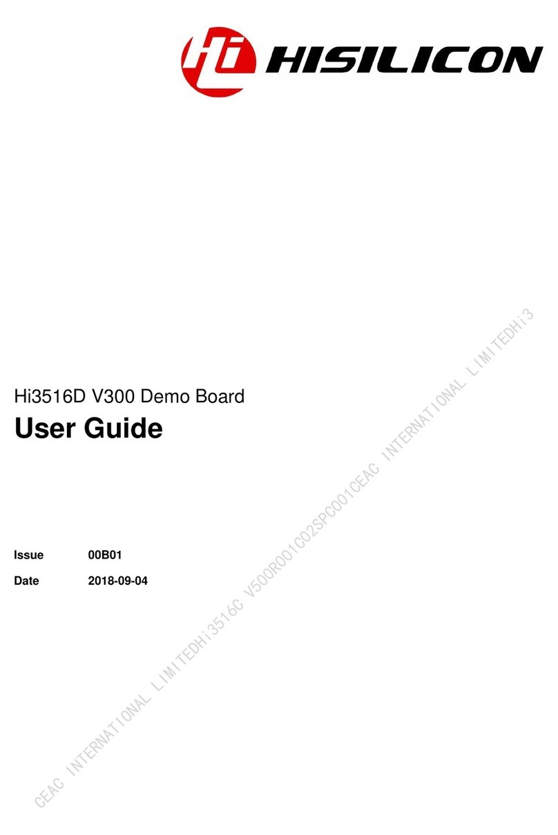 HiSilicon Hi3516D V300 user guide HiSilicon Hi3516D V300 user guide