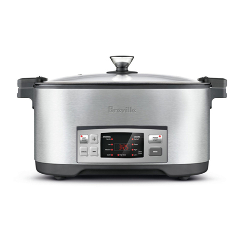 Breville Searing Slow Cooker LSC650BSS Instruction book