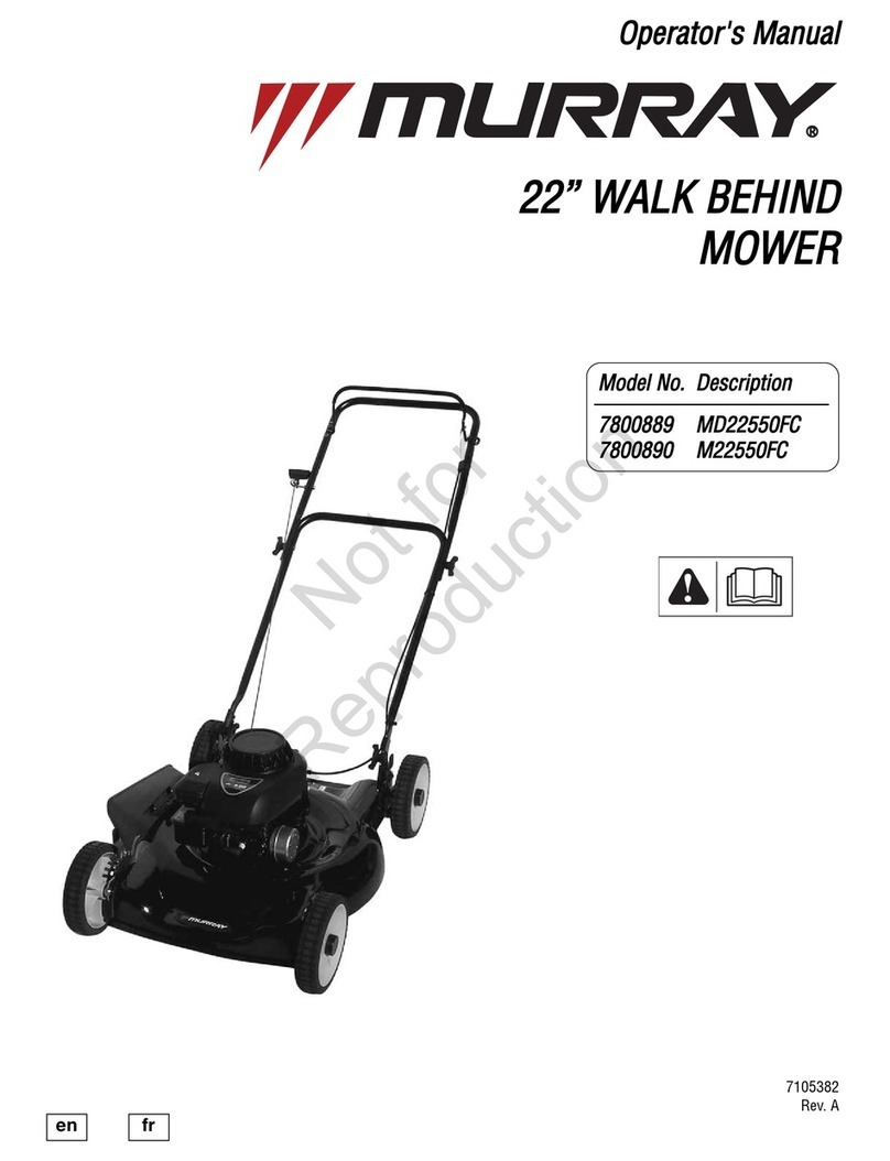 Murray 7800889 Operator's manual