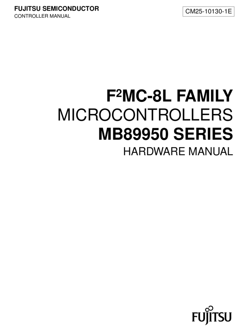 Fujitsu F2MC-8L Family series User manual