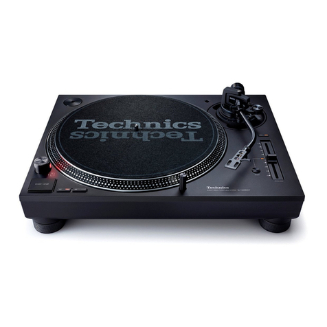 Technics SL-1210MK7 operating instructions