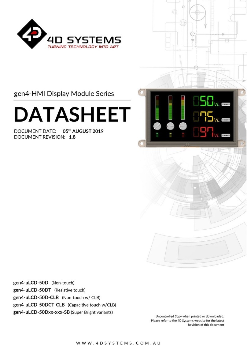 4D systems gen4-HMI Series User manual