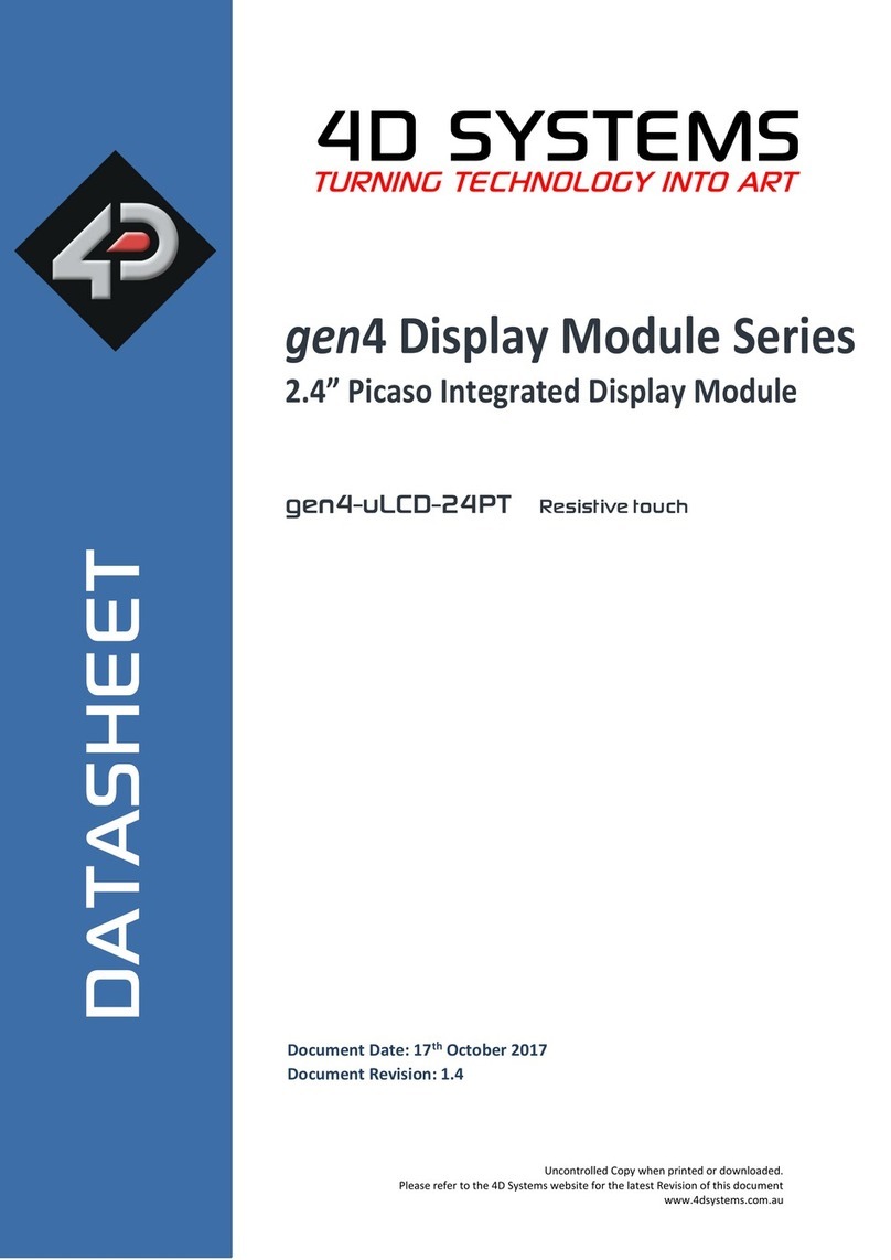 4D systems gen4 Series User manual